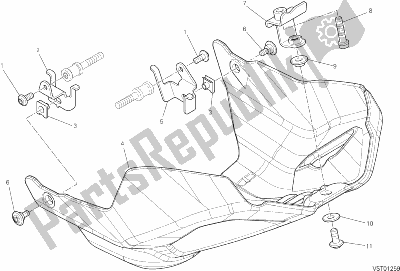 Toutes les pièces pour le Garde, Moteur du Ducati Hypermotard Hyperstrada USA 821 2013 Toutes les pièces pour le Garde, Moteur du Ducati Hypermotard Hyperstrada USA 821 2013